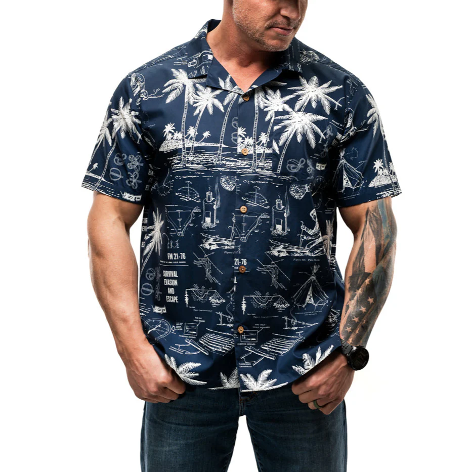 Field Manual Tactical Hawaiian Shirt - Image 4