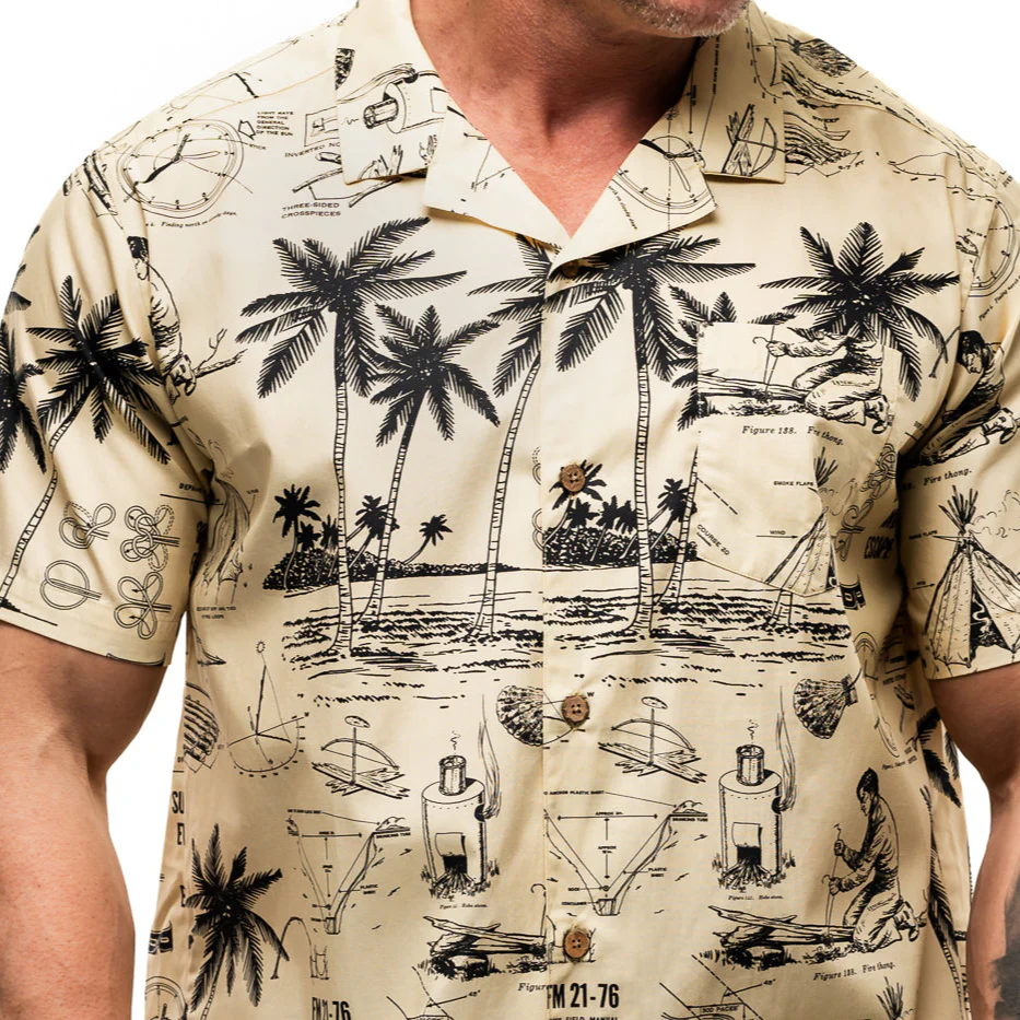 Field Manual Tactical Hawaiian Shirt - Image 5