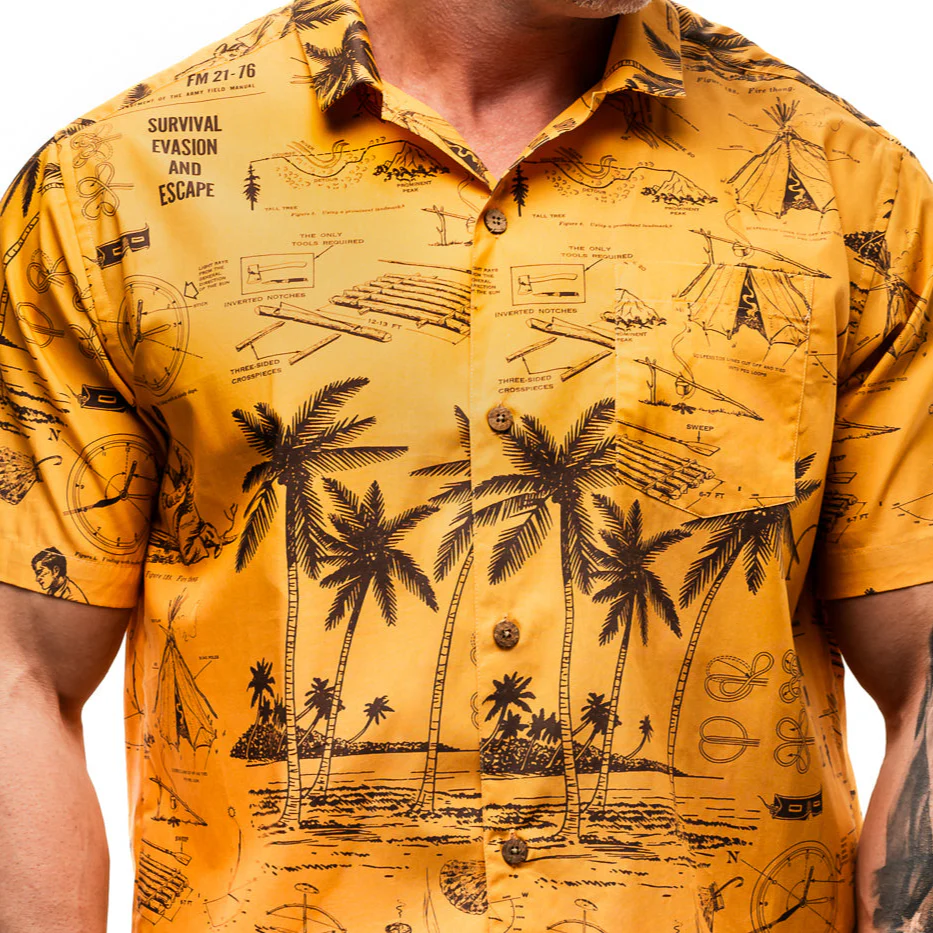 Field Manual Tactical Hawaiian Shirt - Image 6
