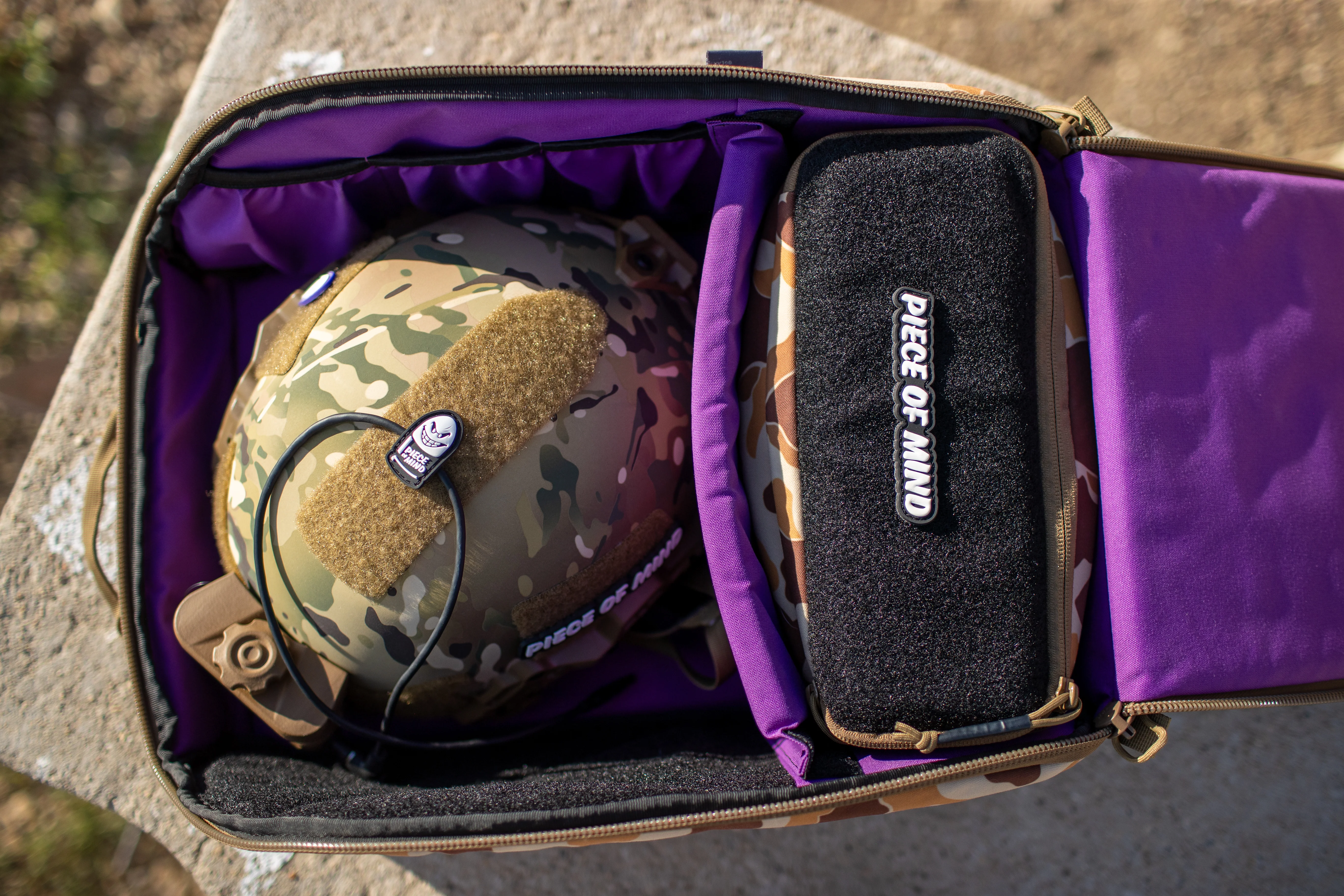OGxPOM Ltd Ed Frogskin V2 OG Helmet Bag w/ Nods Box - Image 6