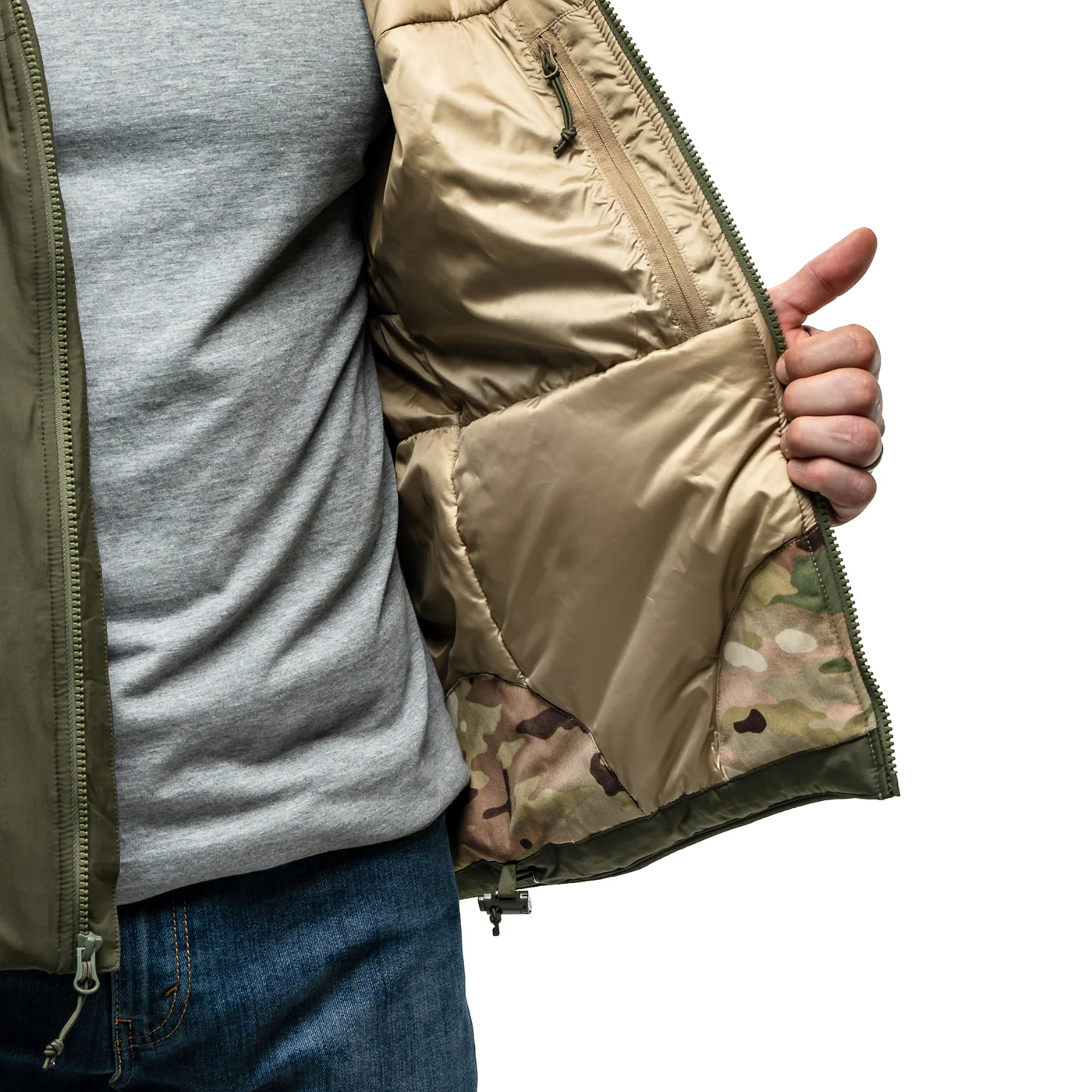 LV Men's Insulated Hooded Jacket - Image 12
