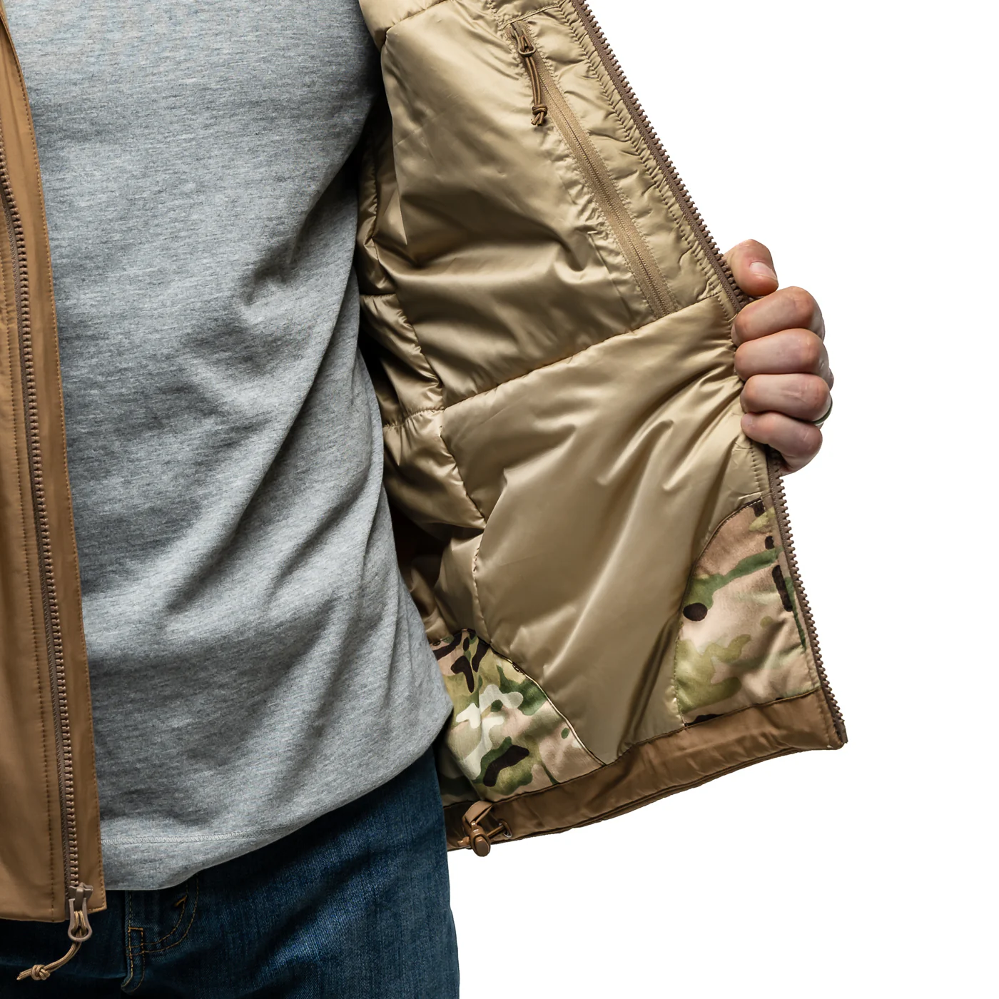 LV Men's Insulated Hooded Jacket - Image 15