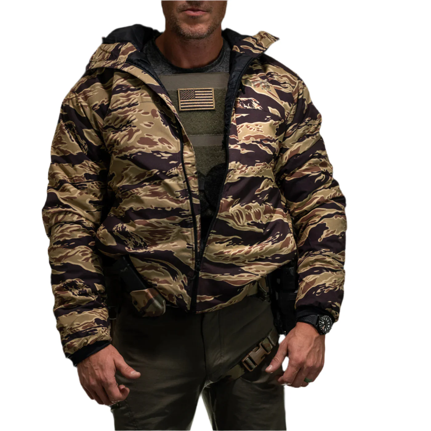 LV Men's Insulated Hooded Jacket - Image 29