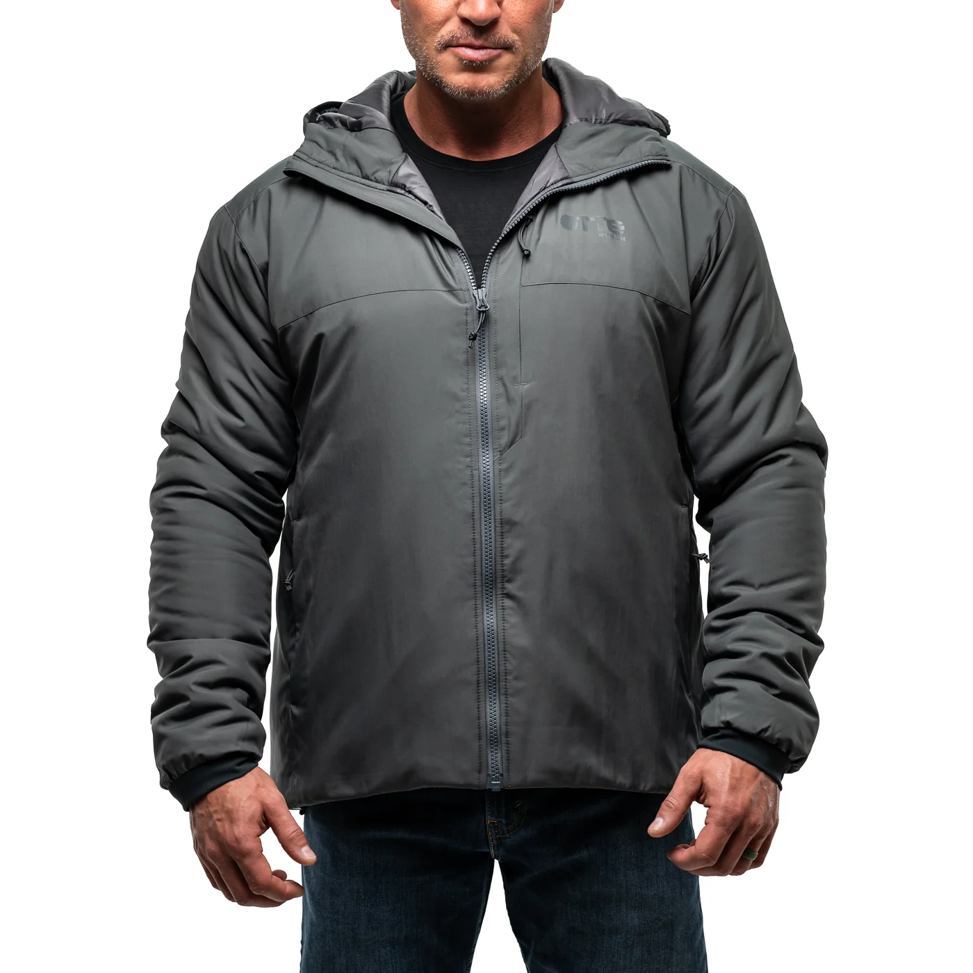 LV Men's Insulated Hooded Jacket - Image 4