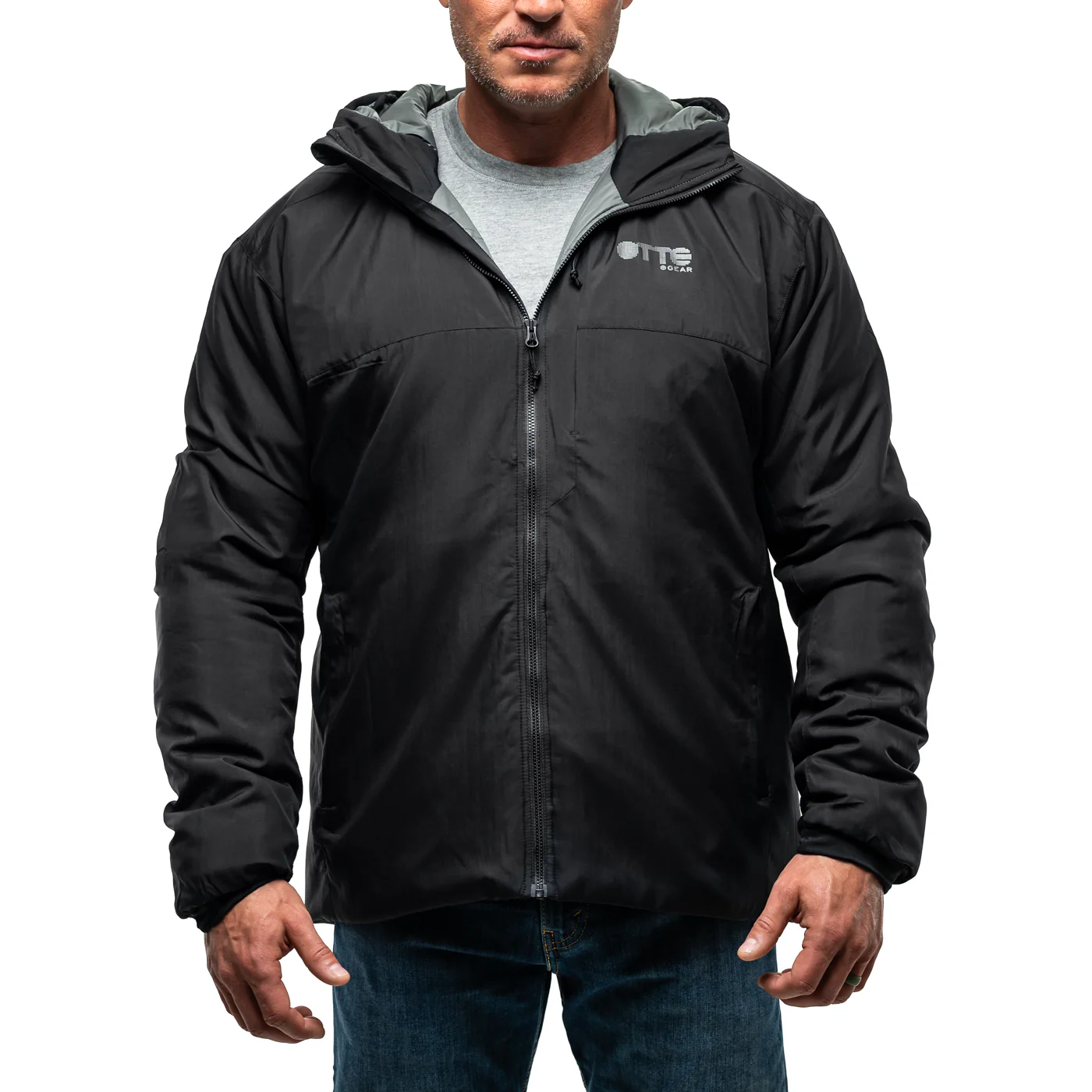 LV Men's Insulated Hooded Jacket - Image 7