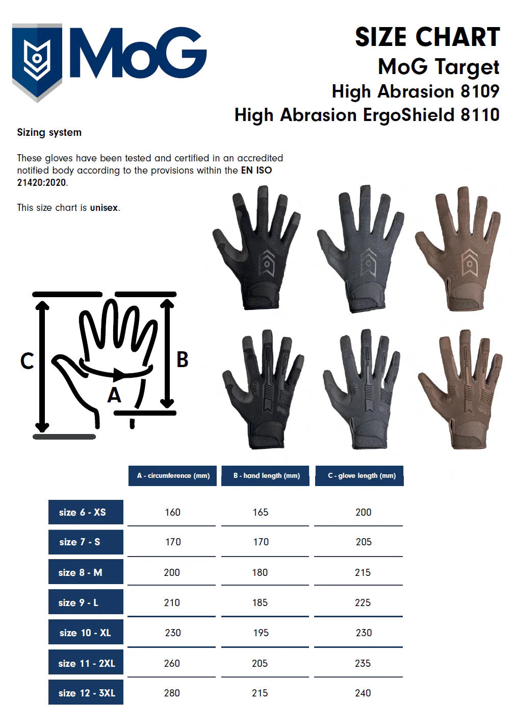 MoG Tactical Glove Collection - Image 16