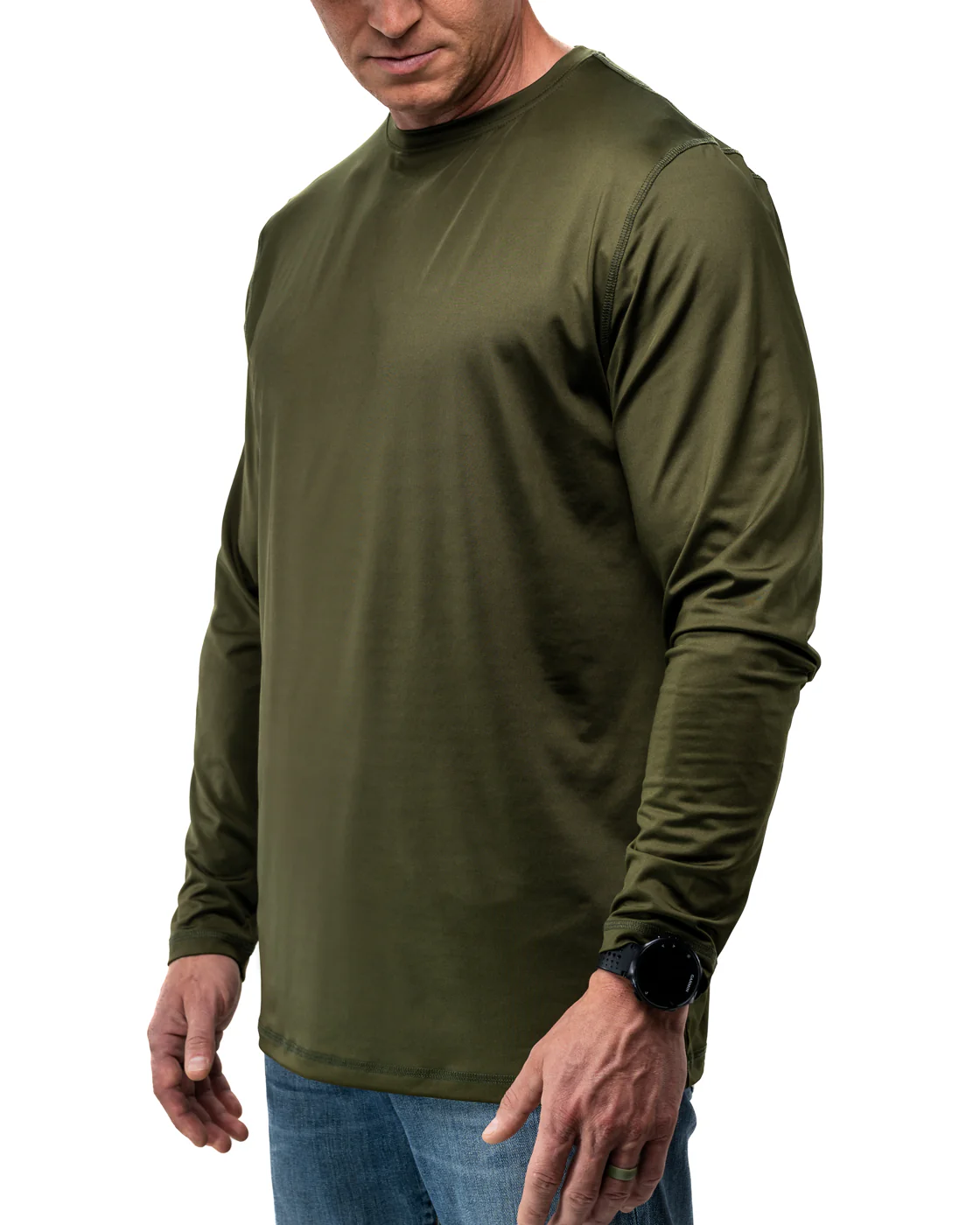 Shade Shirt UPF 50 Long Sleeve Crewneck Shirt - Image 5