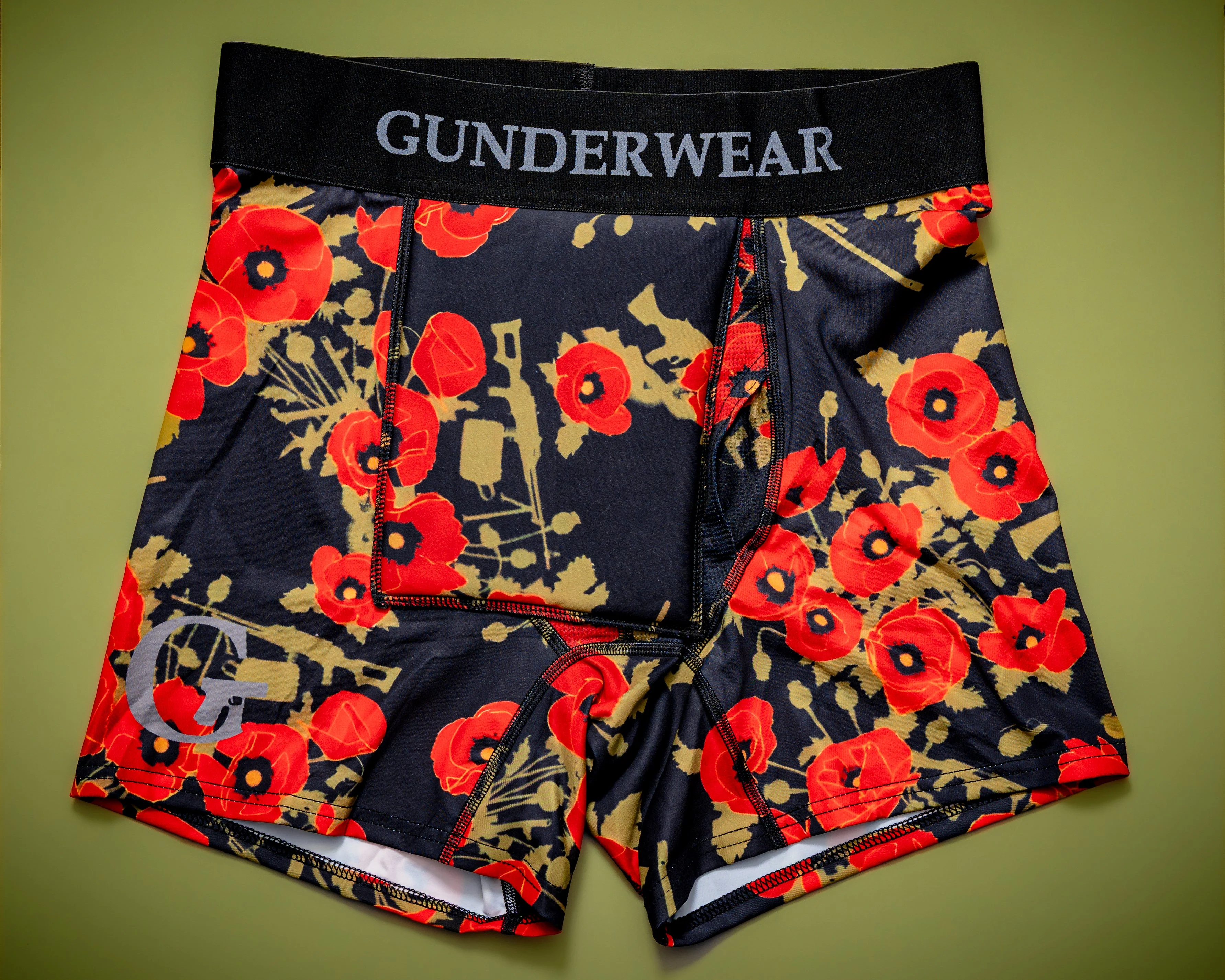 OTTE GEAR x GNDRWR Poppies of War GUNDERWEAR - Image 3