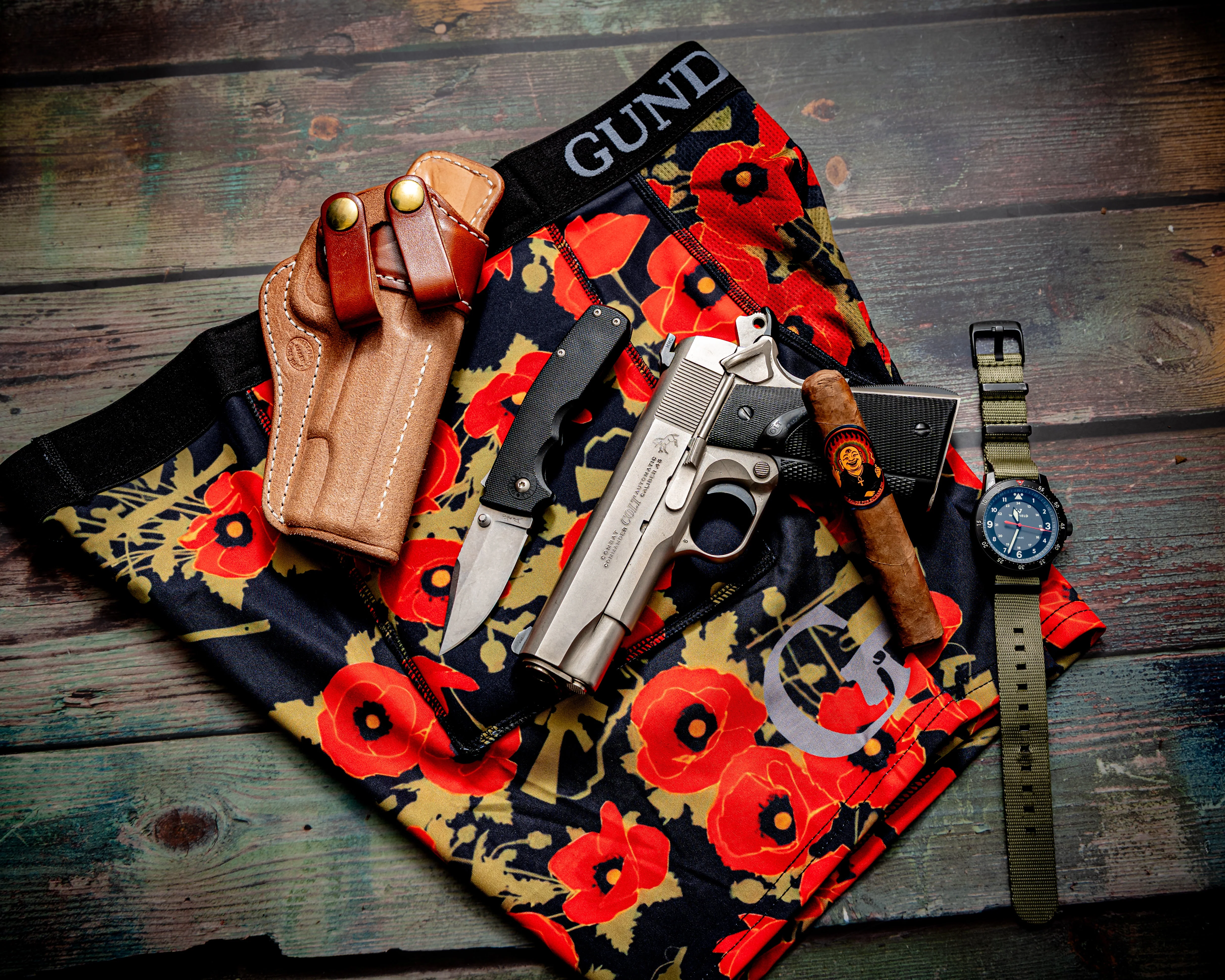 OTTE GEAR x GNDRWR Poppies of War GUNDERWEAR - Image 8